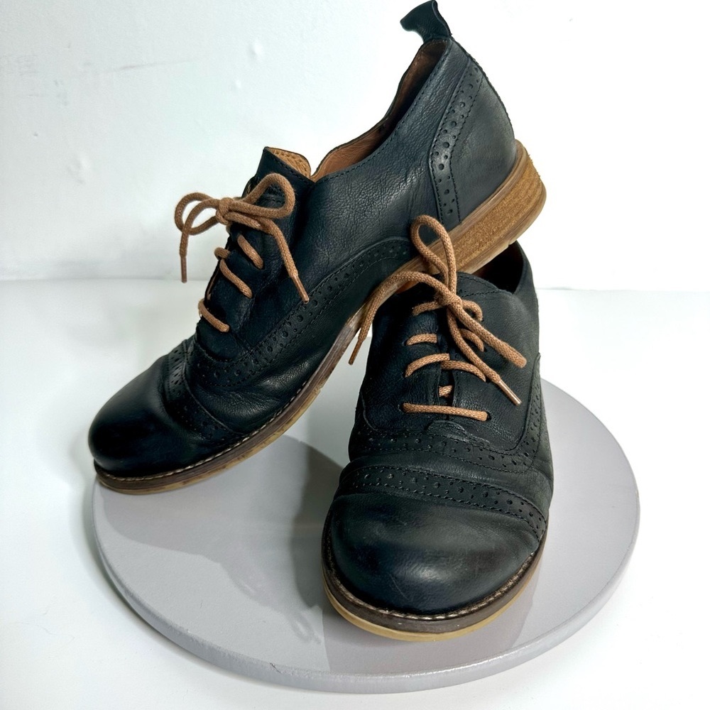 Josef Seibel Leather Women’s Cap-toe Brogue Shoes
